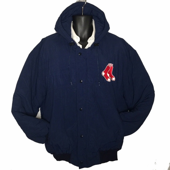 Vintage Delong Men's XL Boston Red Sox Jacket - Picture 2 of 6